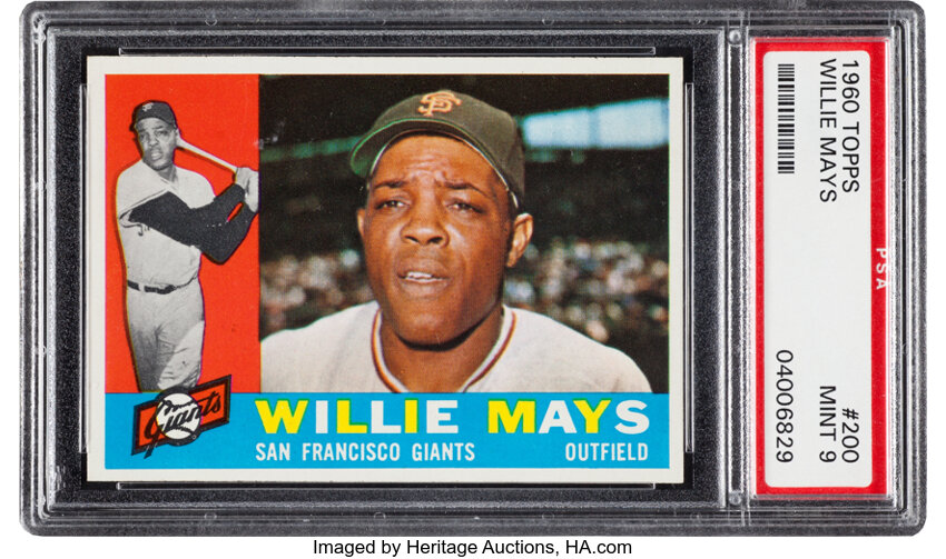 Top 20 Willie Mays Baseball card list to buy now!
