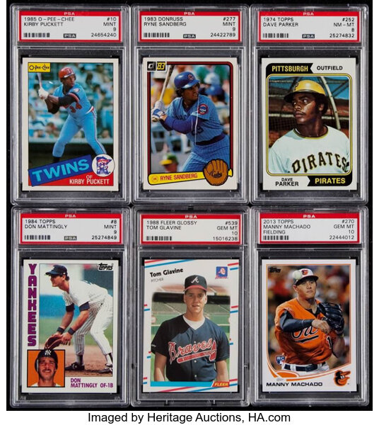 1980 S Baseball Stars Hofers Rookie Card Psa Graded Group 6