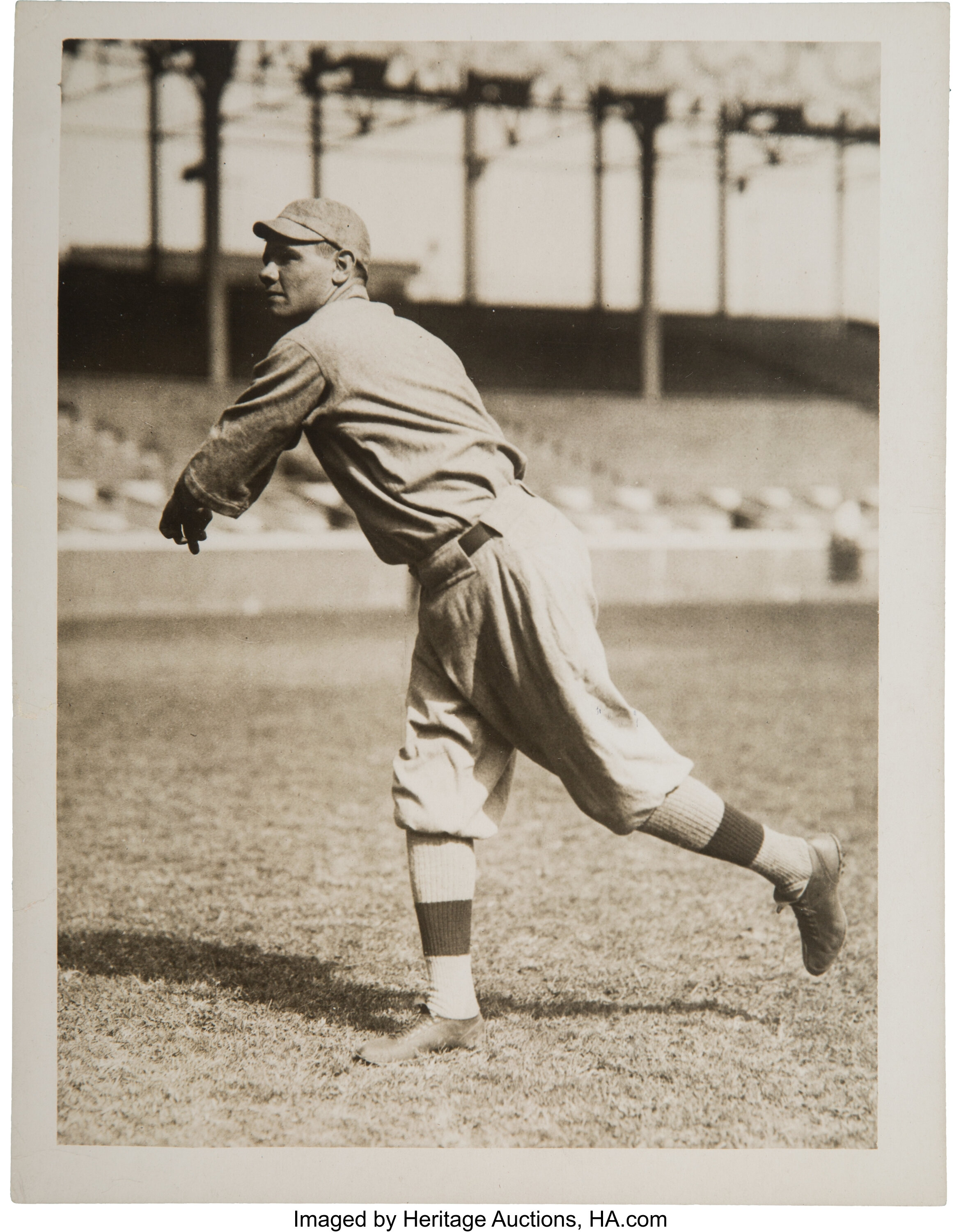 Circa 1915 Babe Ruth Rookie-Era Original Photograph by Paul, Lot #80189