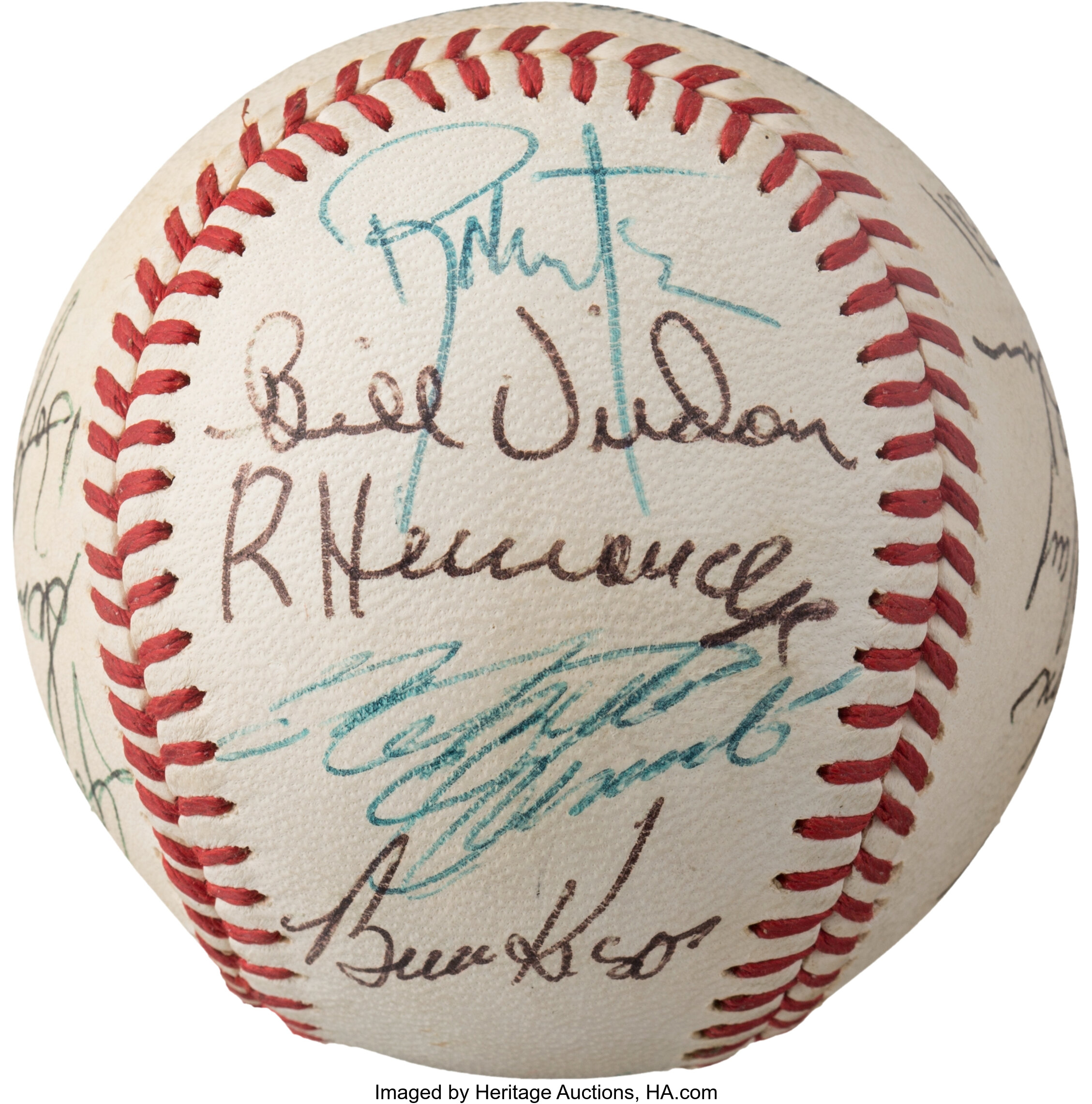 Pirates Memorabilia: 1946 Team Signed Baseball - Pirates Prospects