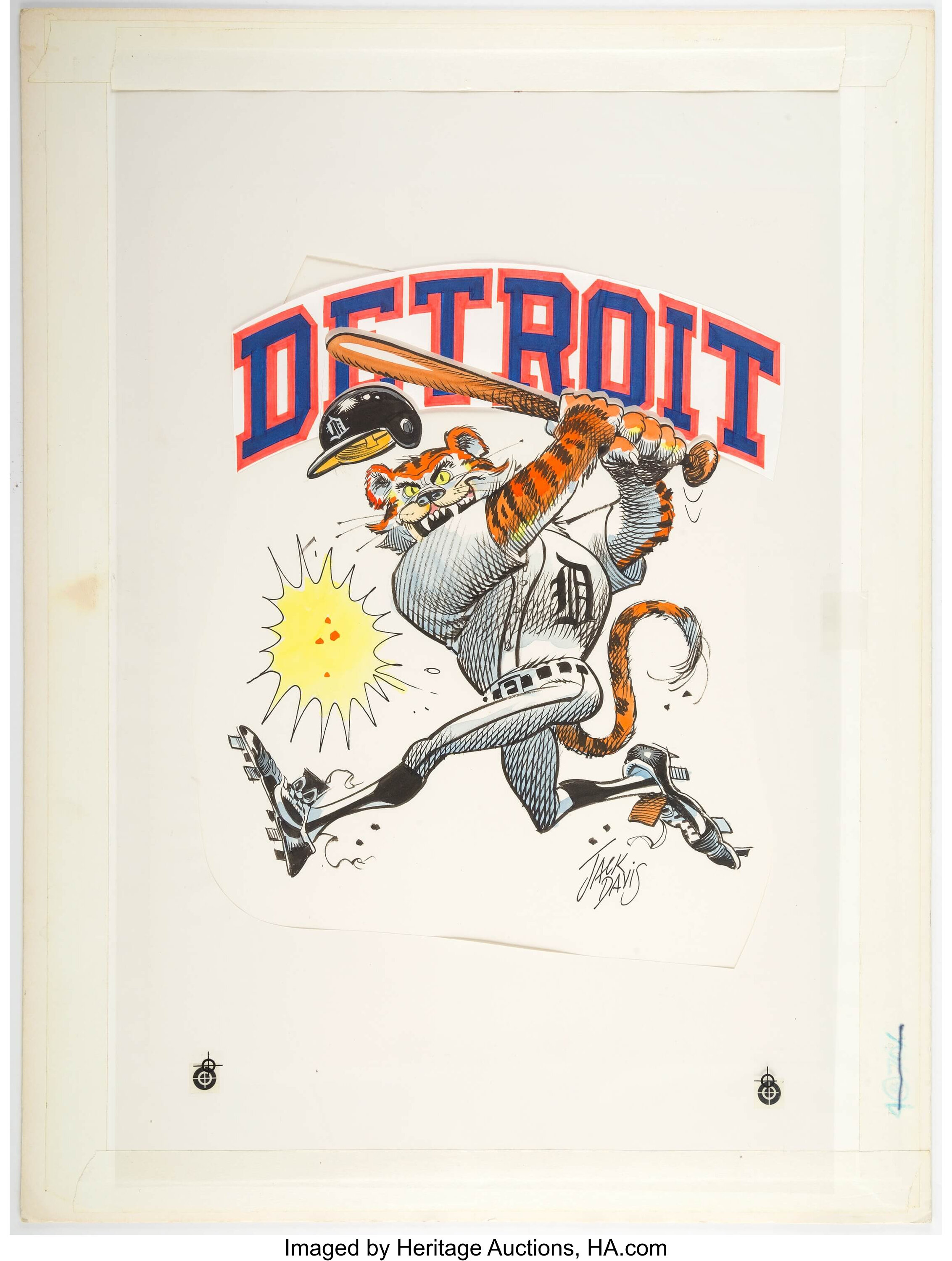 art detroit tigers mascot