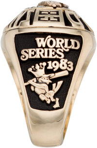1983 Baltimore Orioles World Series Championship Ring – Best Championship  Rings