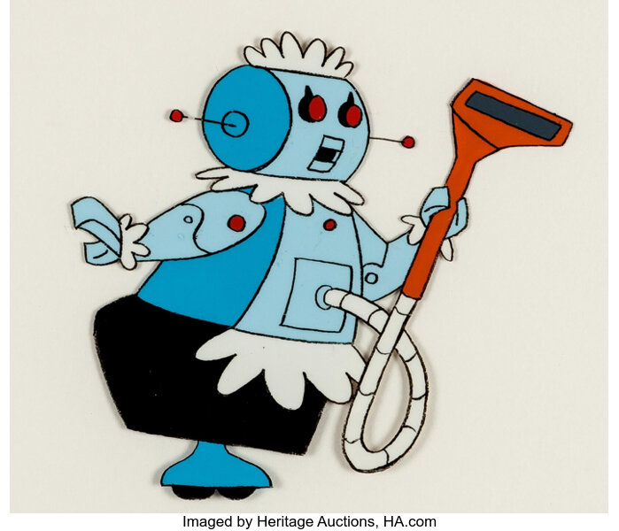 The Jetsons Rosie the Robot Production Cel (Hanna-Barbera, c ...