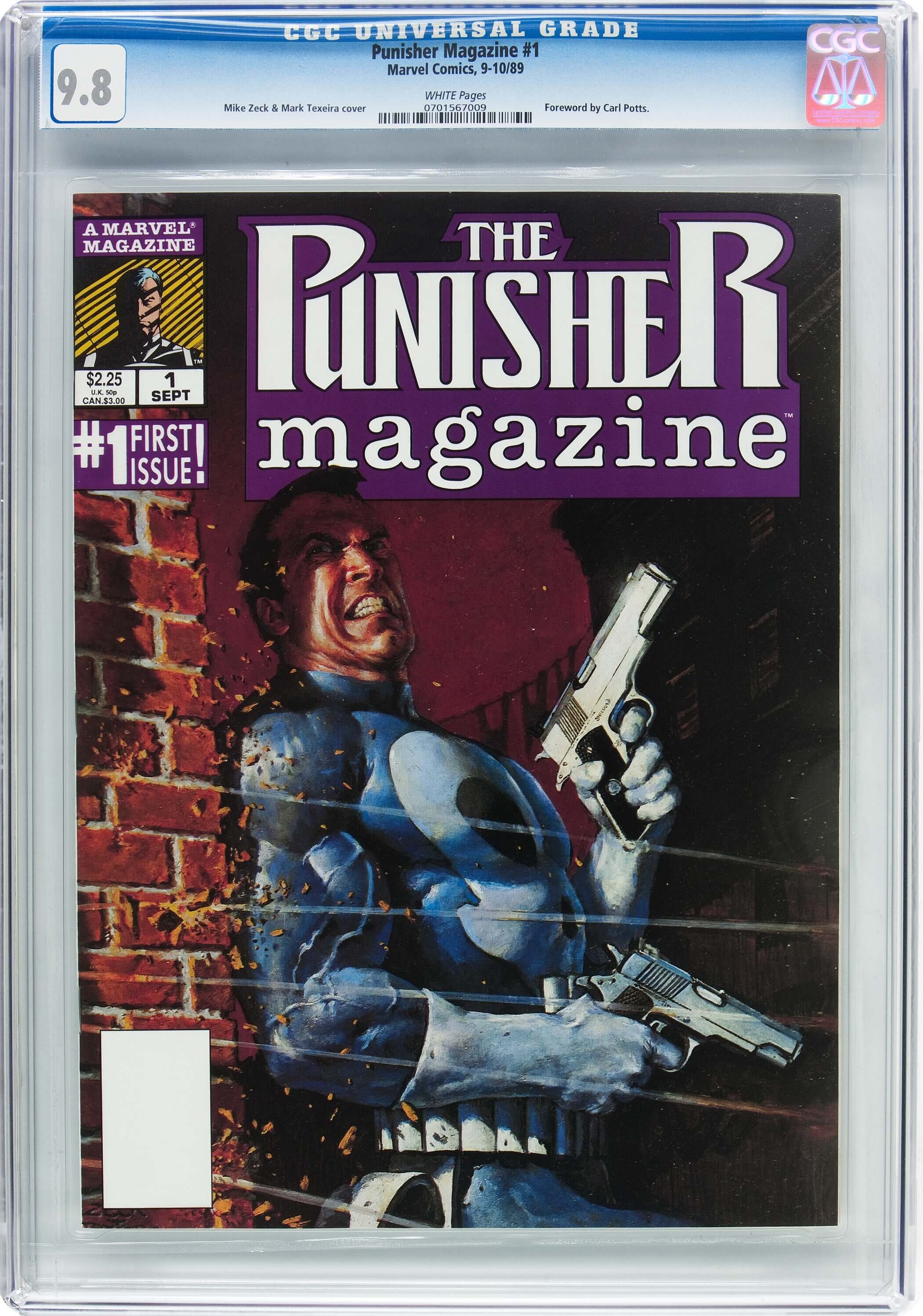 The Punisher '89 Book