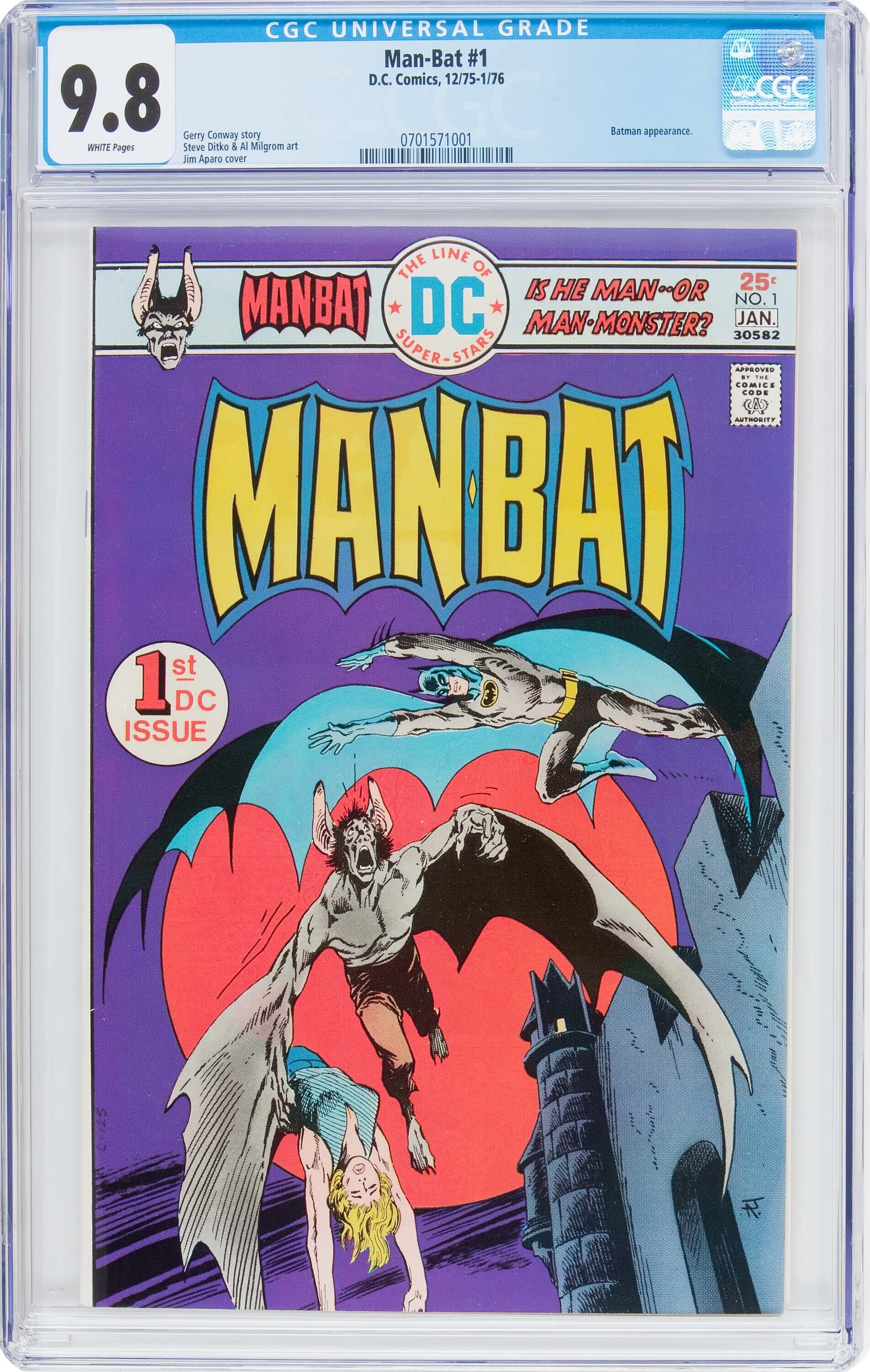 How Much Is Man-Bat #1 Worth? Browse Comic Prices | Heritage Auctions