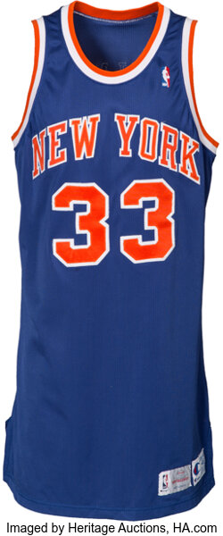 Ghost Green Camo Swingman Patrick Ewing New York Knicks 1991-92