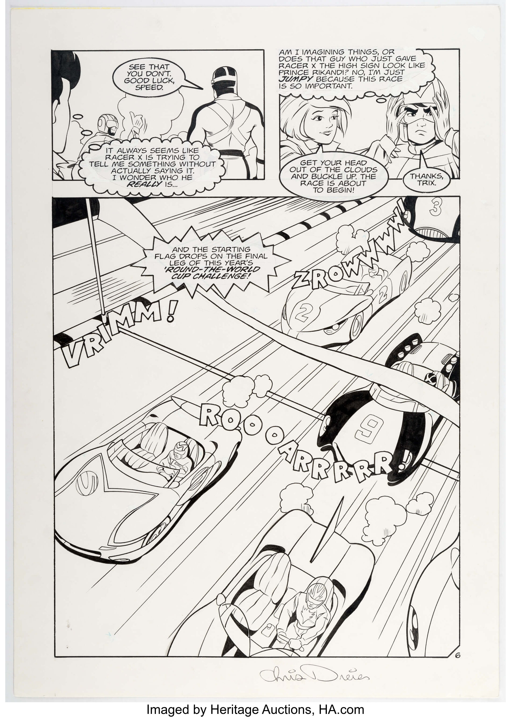 Speed Racer 3 by Speed Racer Enterprises – Baterbys Art Framing & Furniture