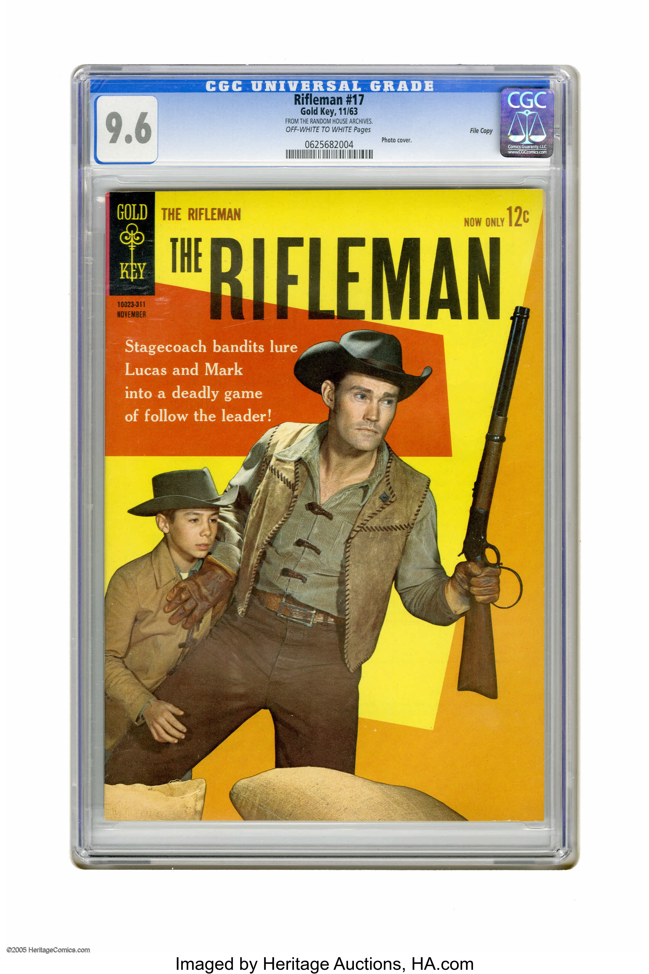 The Rifleman, 1962 Series Comics Values and Price Guide | Heritage Auctions