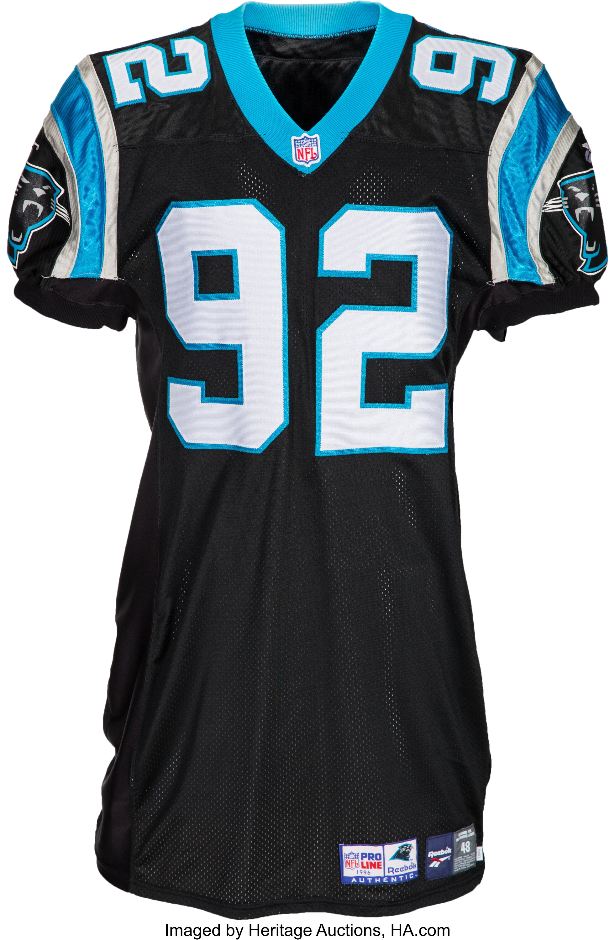 reggie white carolina panthers jersey