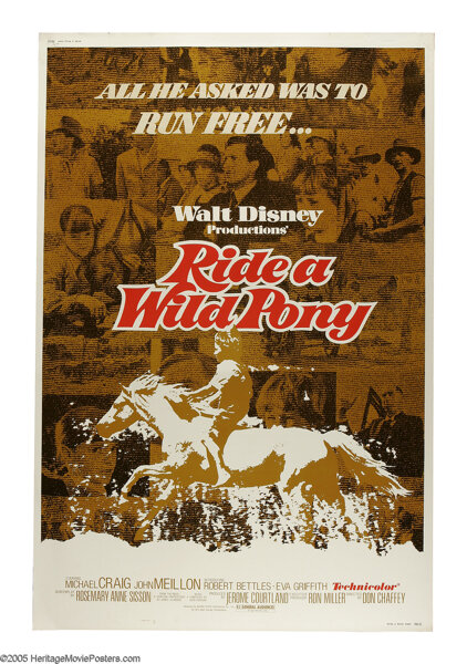 Ride A Wild Pony Buena Vista 1976 Poster 40 X 60 Disney Lot 263 Heritage Auctions