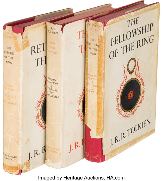 J R R Tolkien The Lord Of The Rings Comprised Of The Lot Heritage Auctions