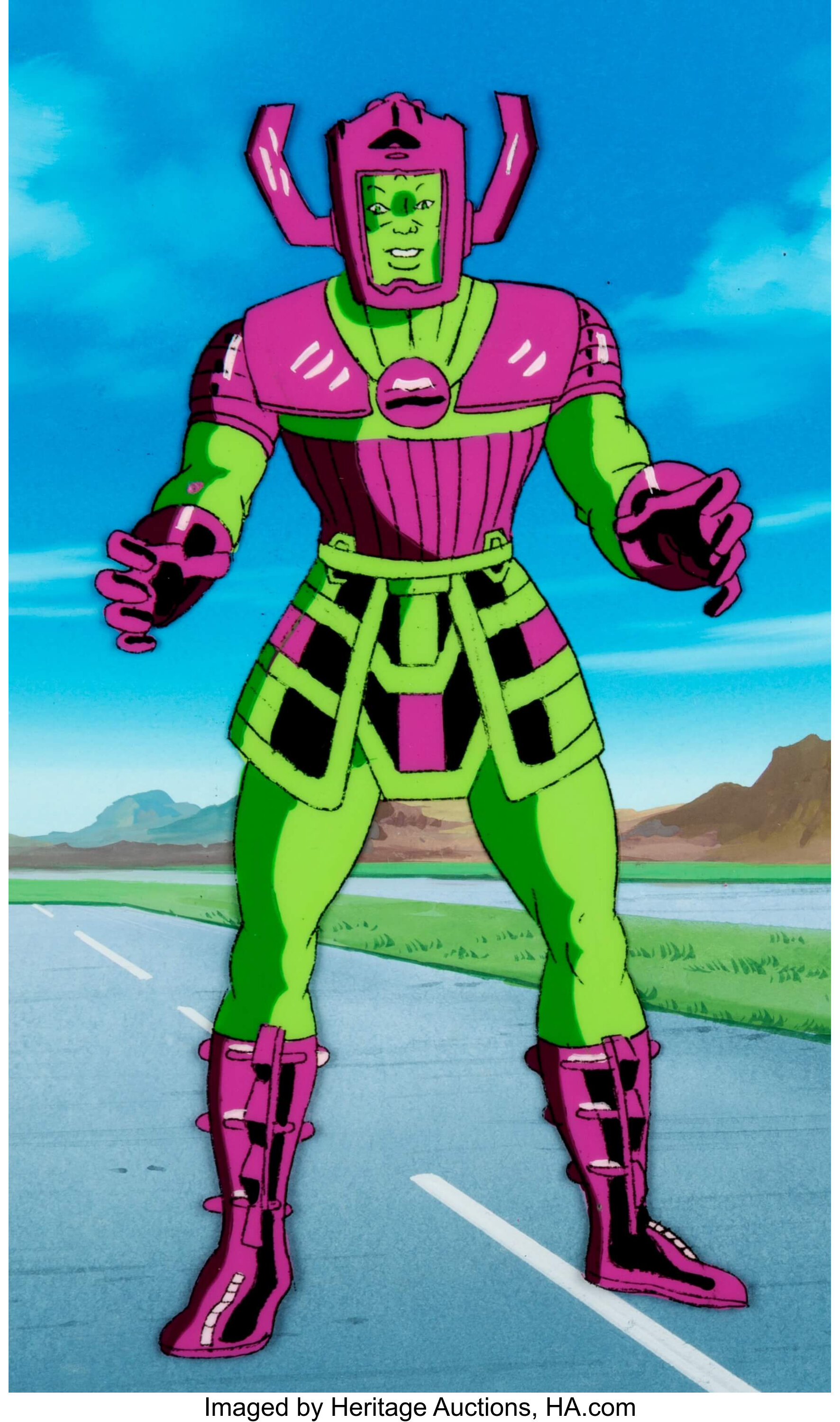 Fantastic Four Impossible Man (as Galactus) Production Cel