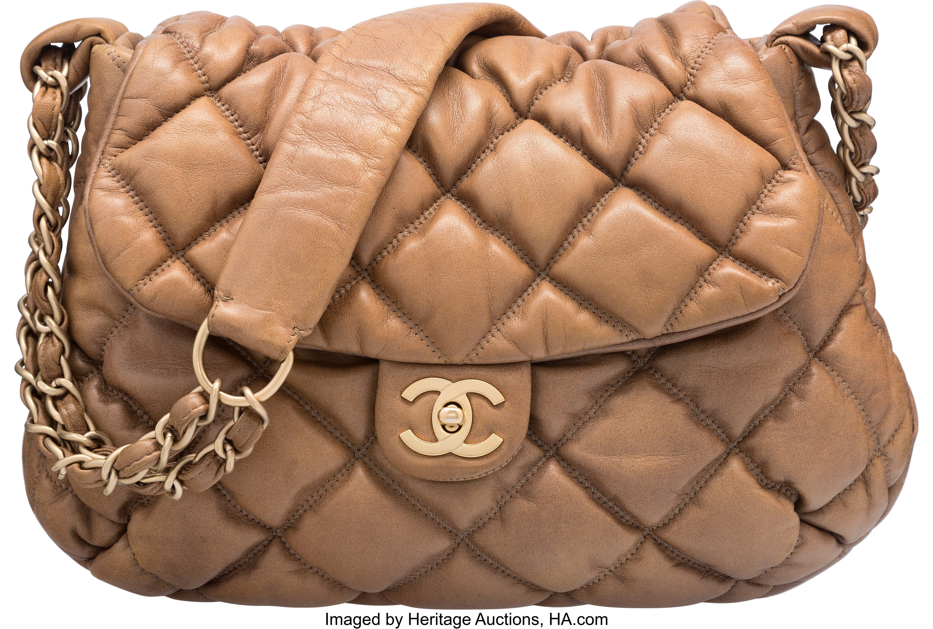 chanel quilted lambskin flap bag