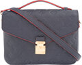 LOUIS VUITTON Mini Hand Bag Pouch Monogram Empreinte Navy Blue France  33MZ548