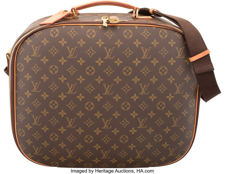 Louis Vuitton Beverly PM in Brown Coated Canvas