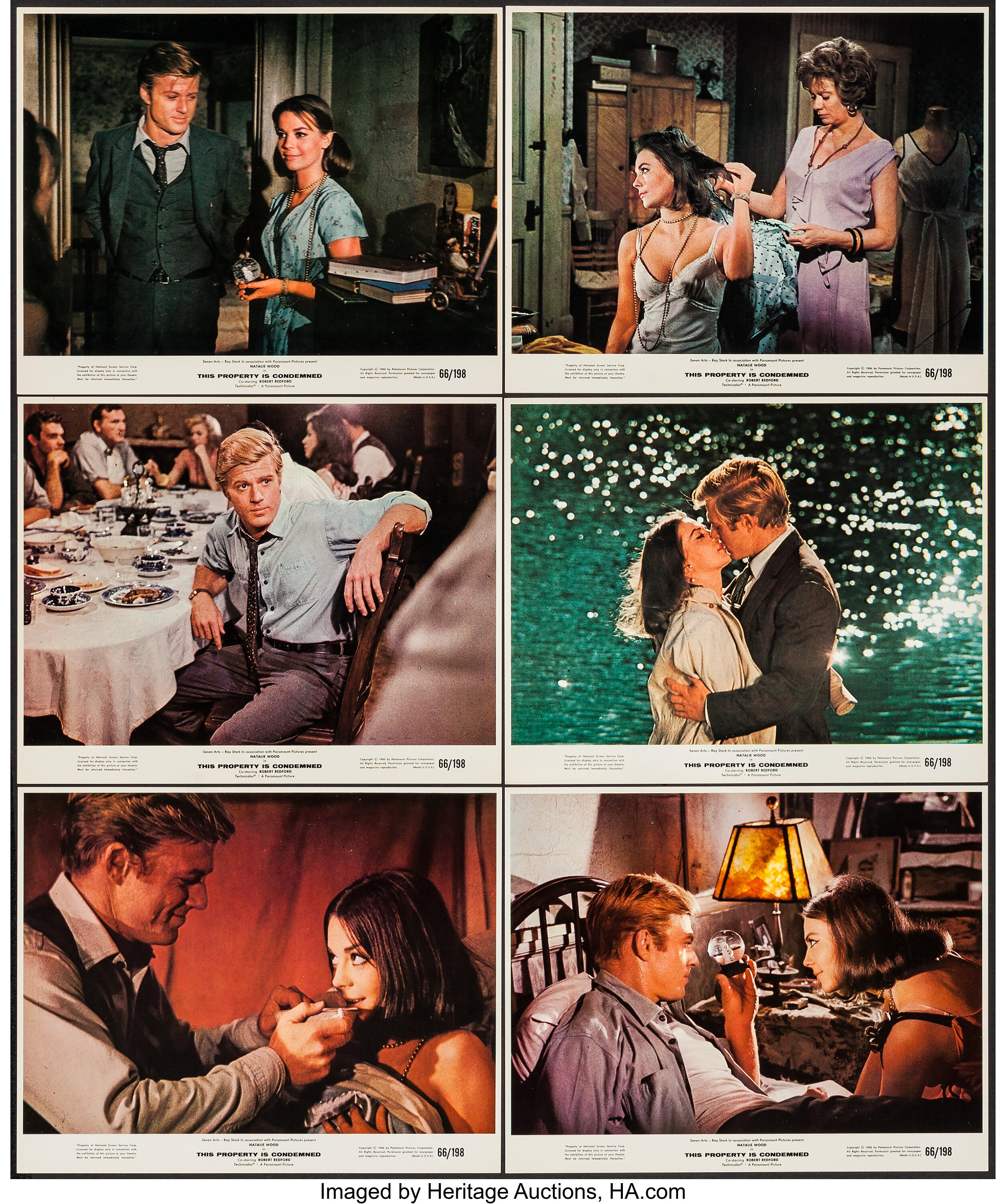 This Property Is Condemned Paramount 1966 Color Photo Set Of 12 Lot 52449 Heritage Auctions