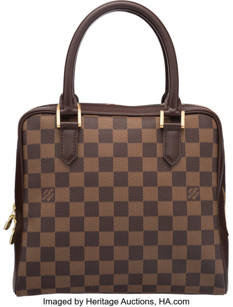 Sold at Auction: Louis Vuitton, Louis Vuitton Black and Grey Checked Duffel  Bag