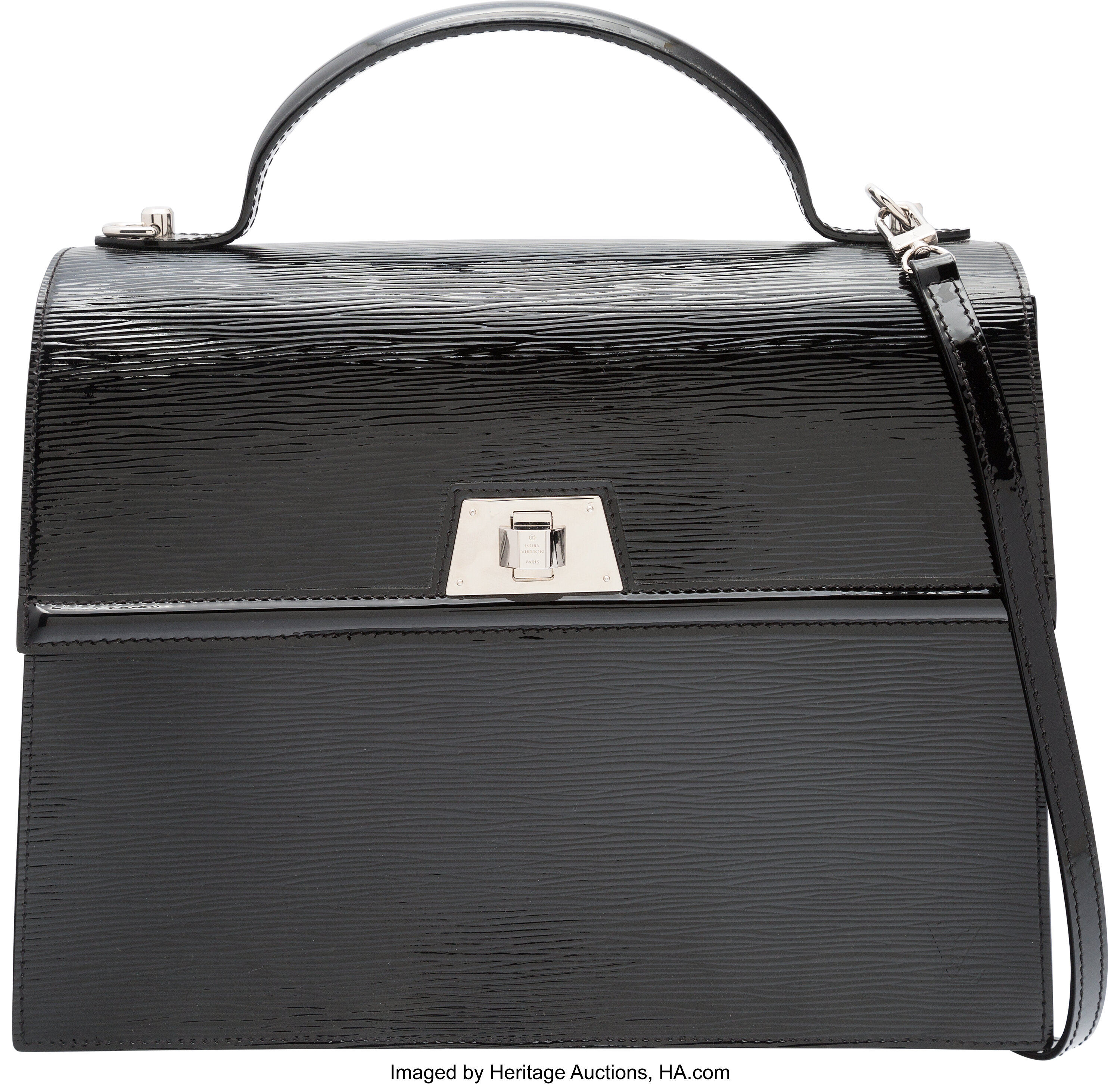 Louis Vuitton Black Electric Epi Leather Sevigne GM Bag Louis Vuitton