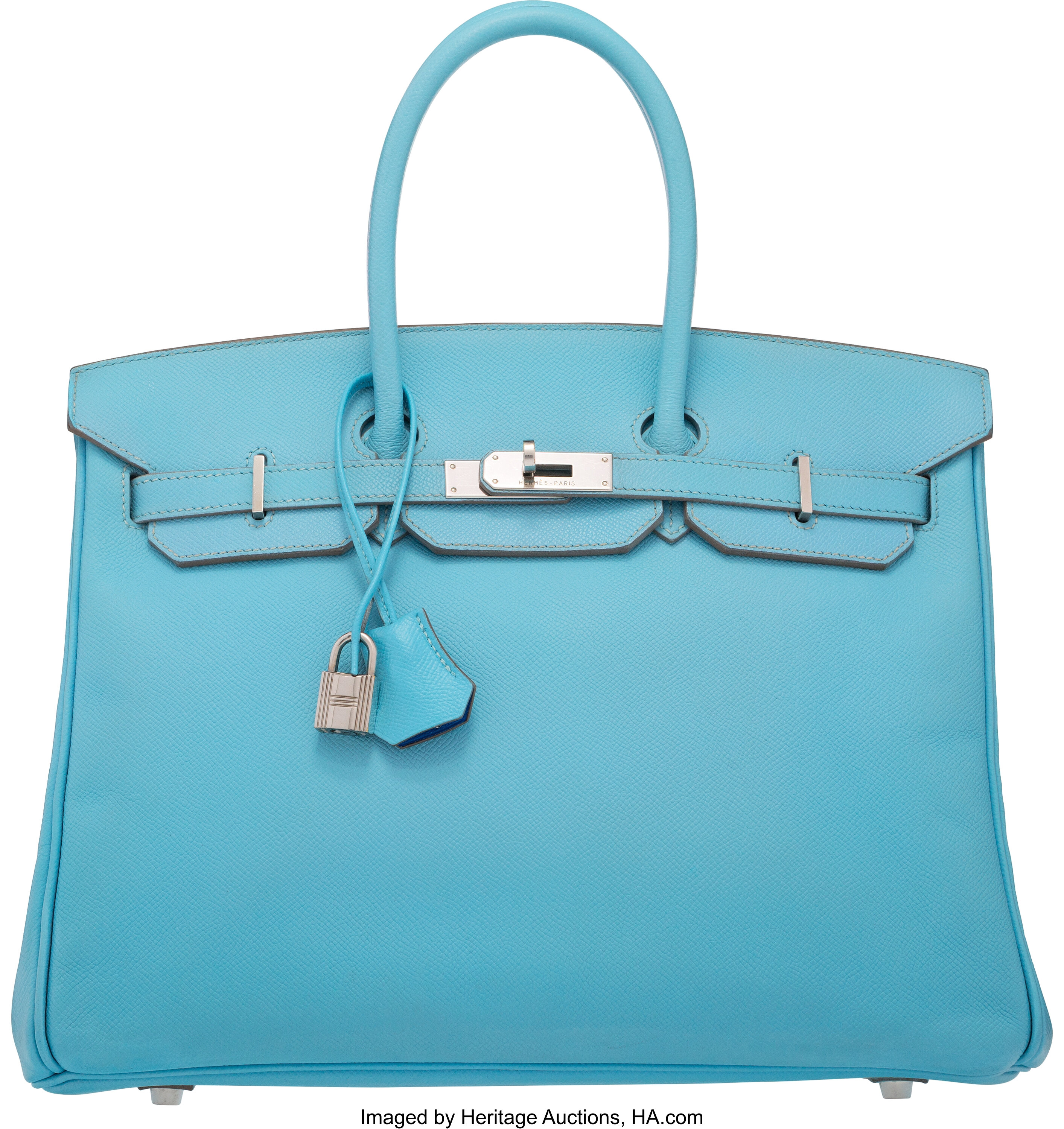 Hermès Birkin 35cm Candy Collection Blue Celeste & Mykonos Epsom