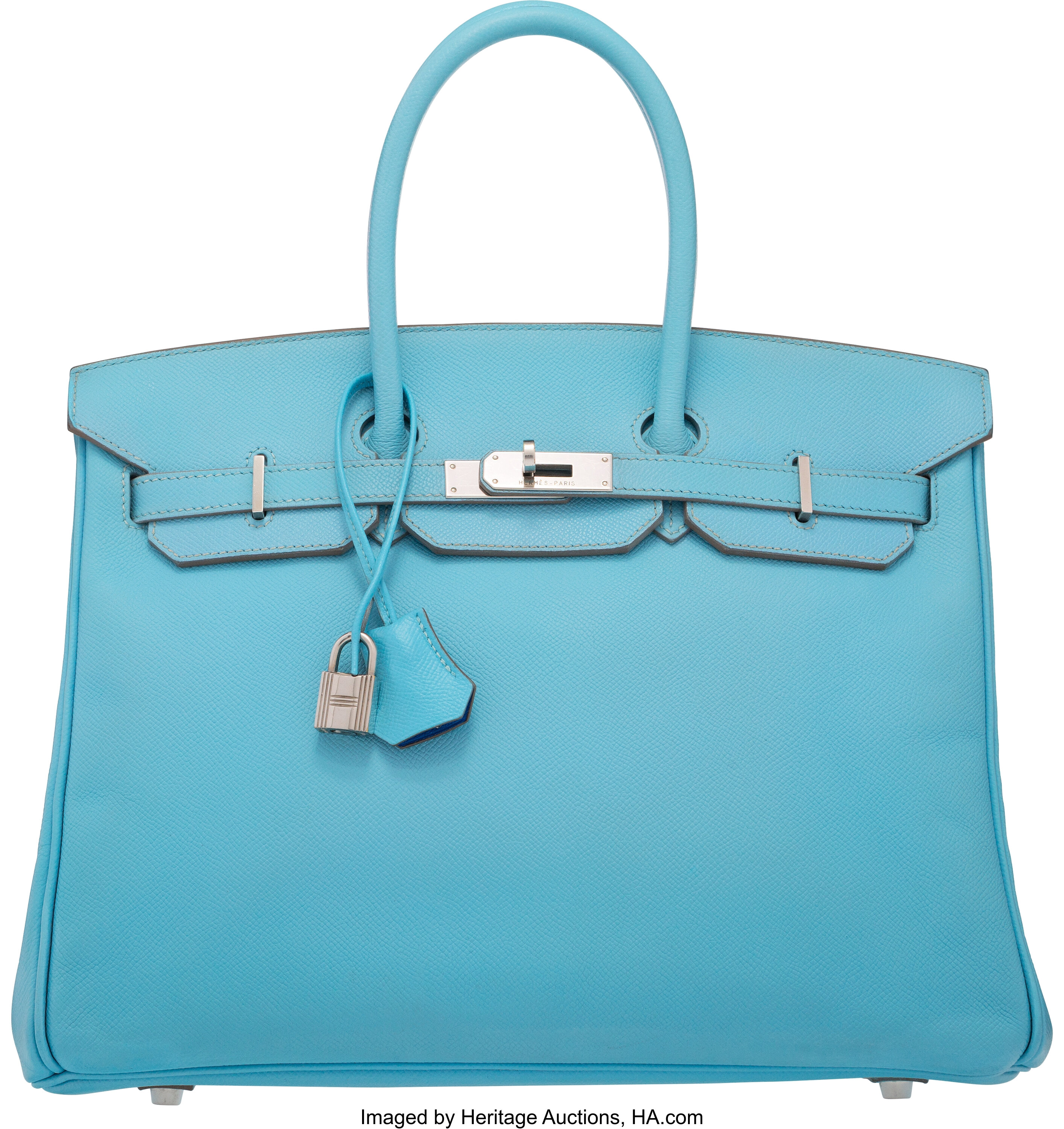 Hermes Limited Edition Candy Collection 35cm Blue Celeste & Blue, Lot  #56023