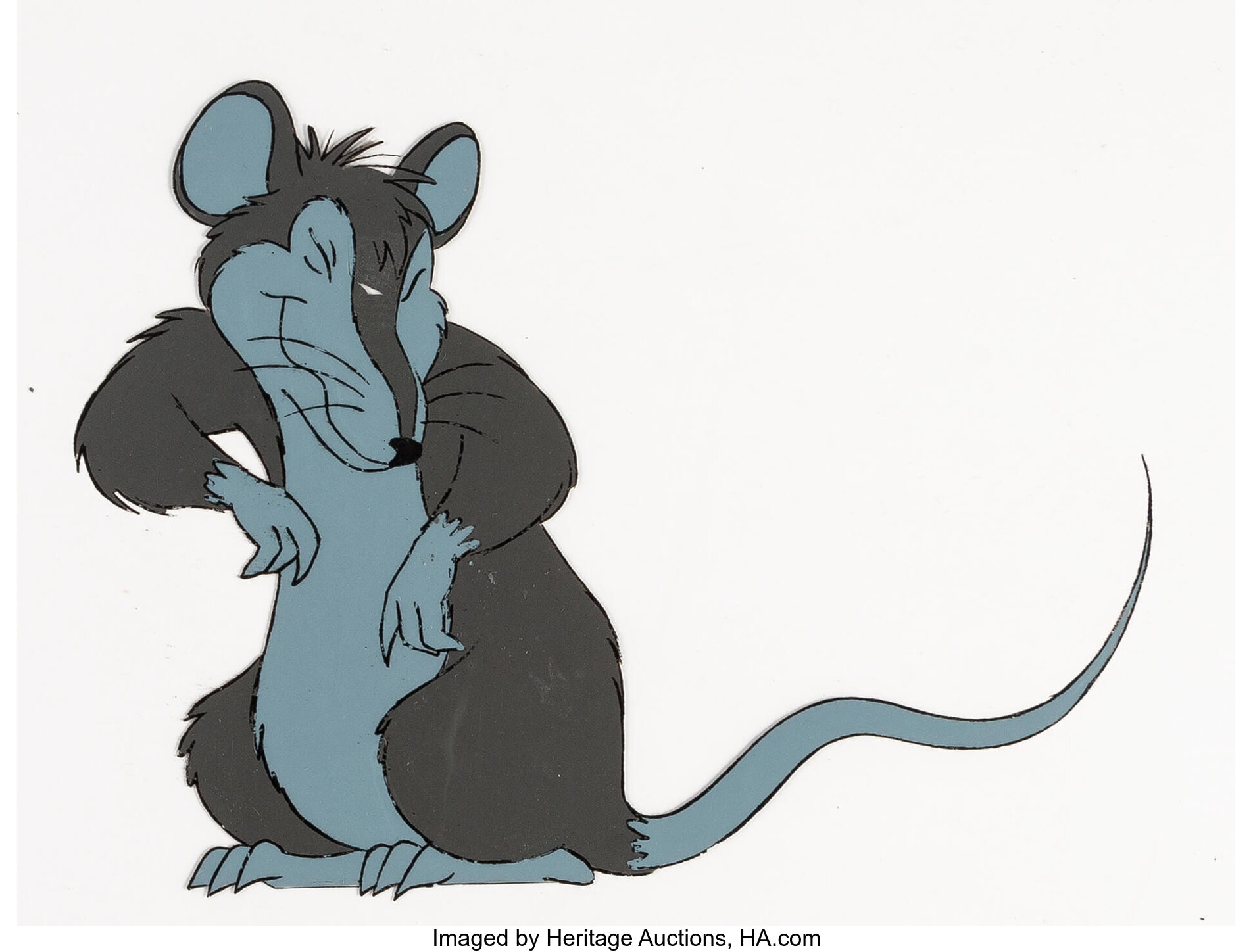 Charlotte's Web Templeton the Rat Production Cel and Unknown | Lot ...