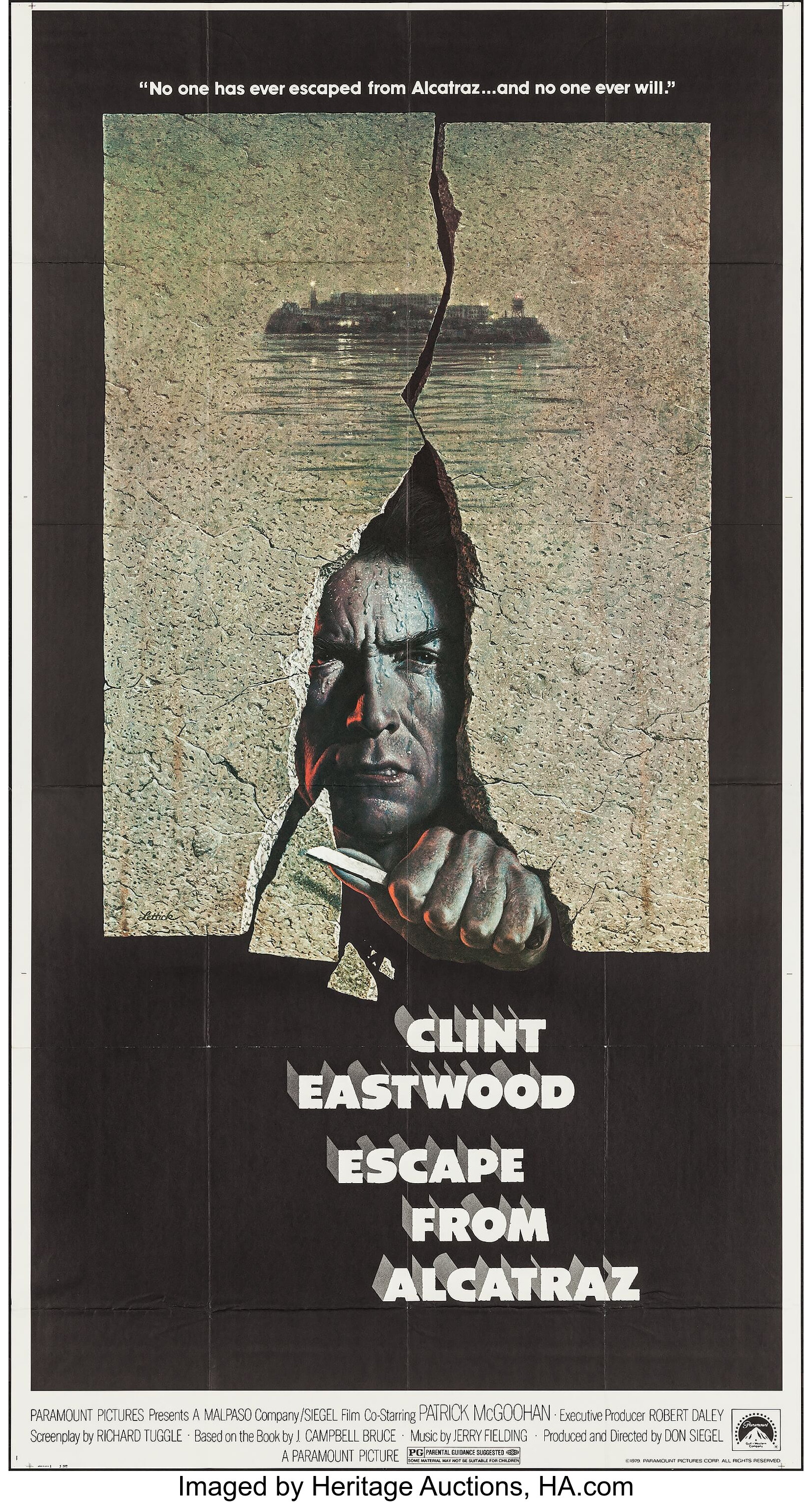 Escape from Alcatraz (1979) - Goofs - IMDb