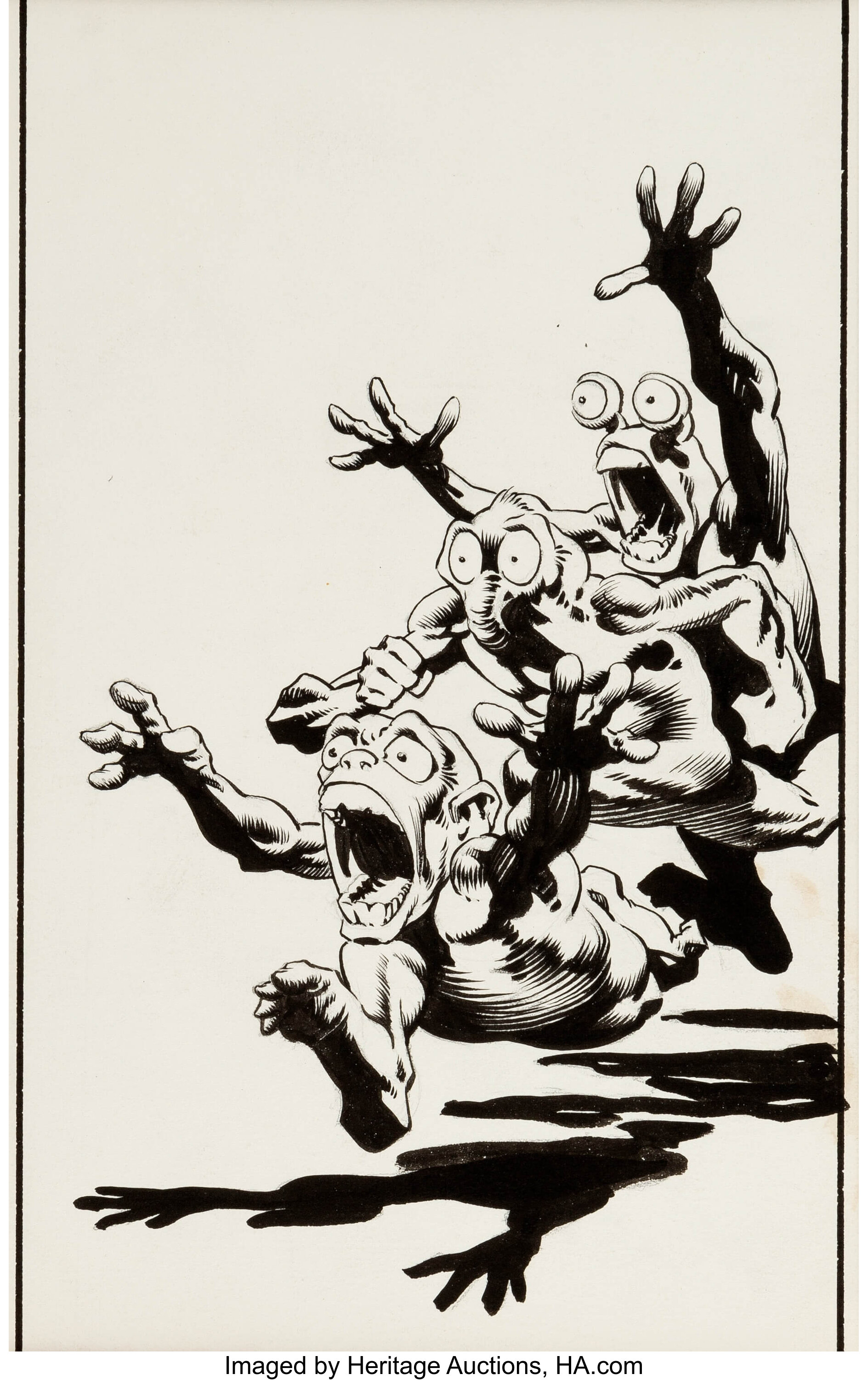 Bernie Wrightson - Goblins and Boogums Illustration Original Art | Lot ...