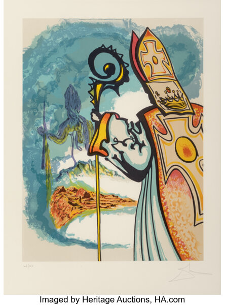 Salvador Dalí Spanish 1904 1989 King Richard The - 