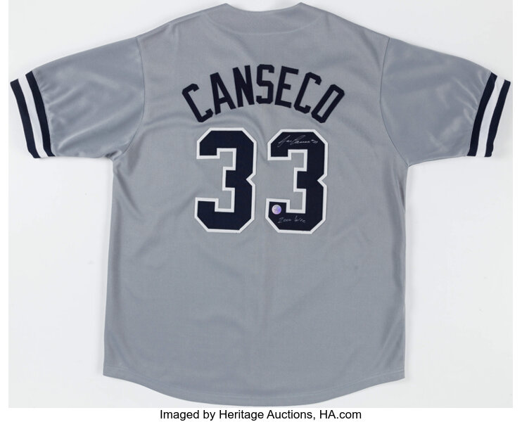 Jose Canseco Signed Jersey (D&A)