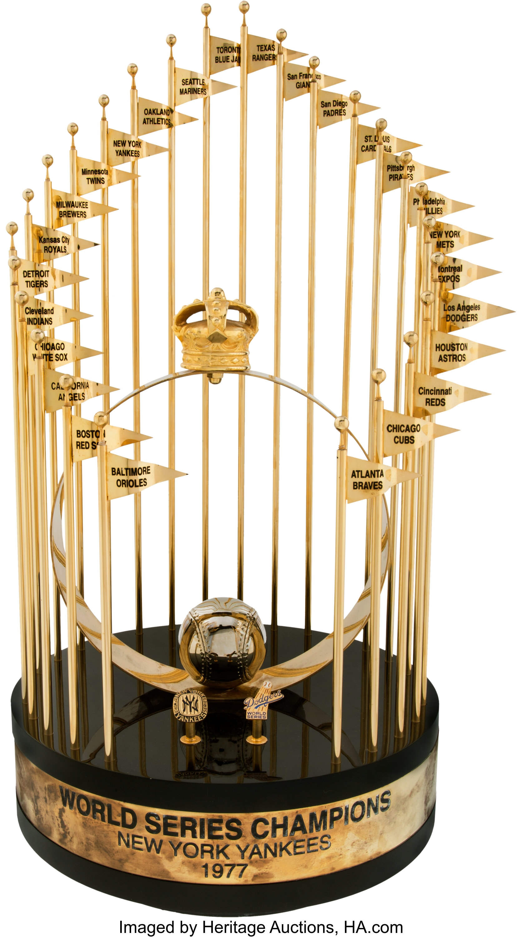 The Actual Value of the Yankees 27 World Series Trophies - In “Pieces of  Metal” : r/baseball