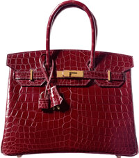 Hermes Birkin Crocodile shiny 7Q mykonos & 7T Blue Electric Silver Hardware  30cm Full Handmade in 2023