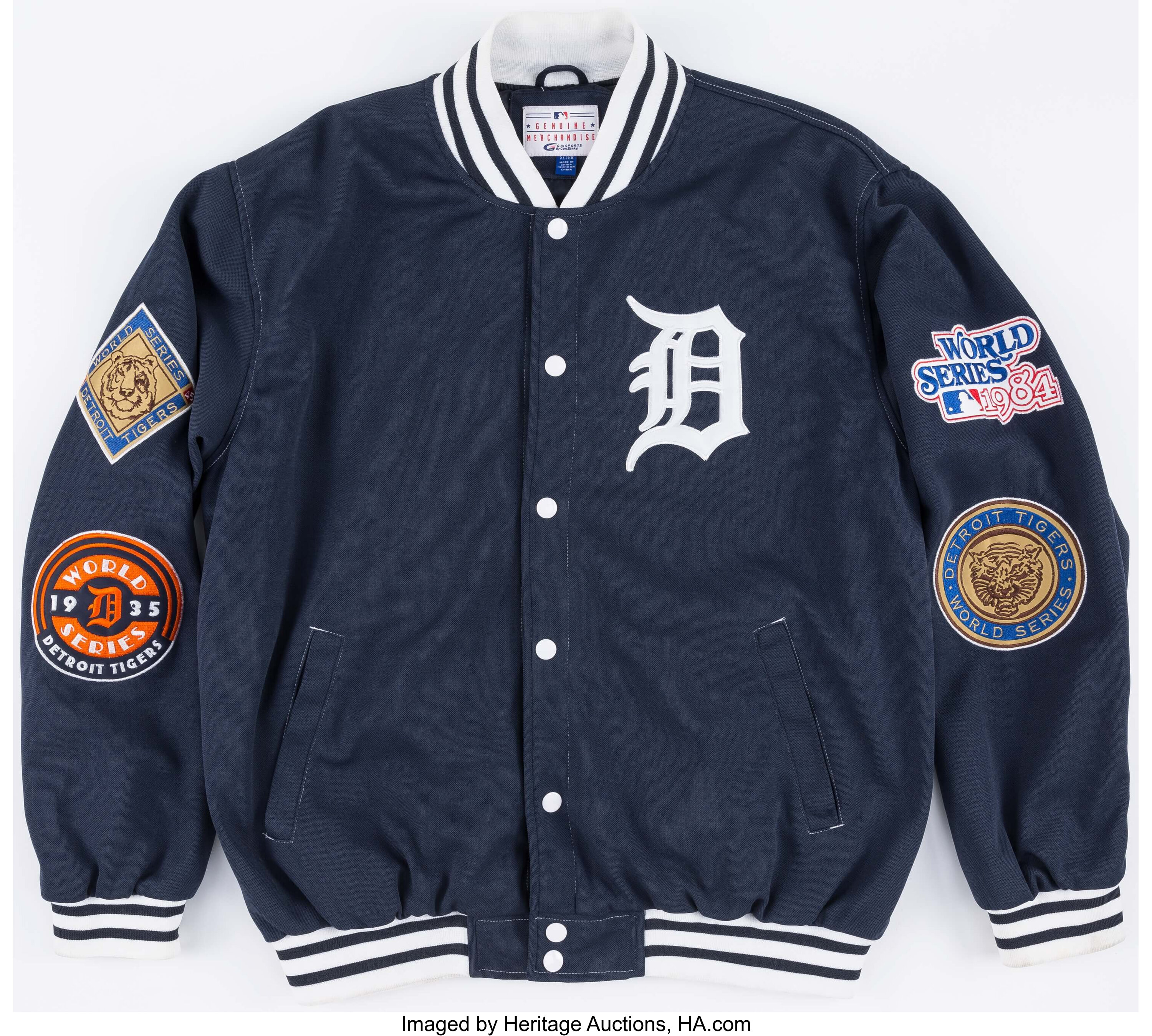 Detroit Tigers World Series Championship Jacket. Baseball