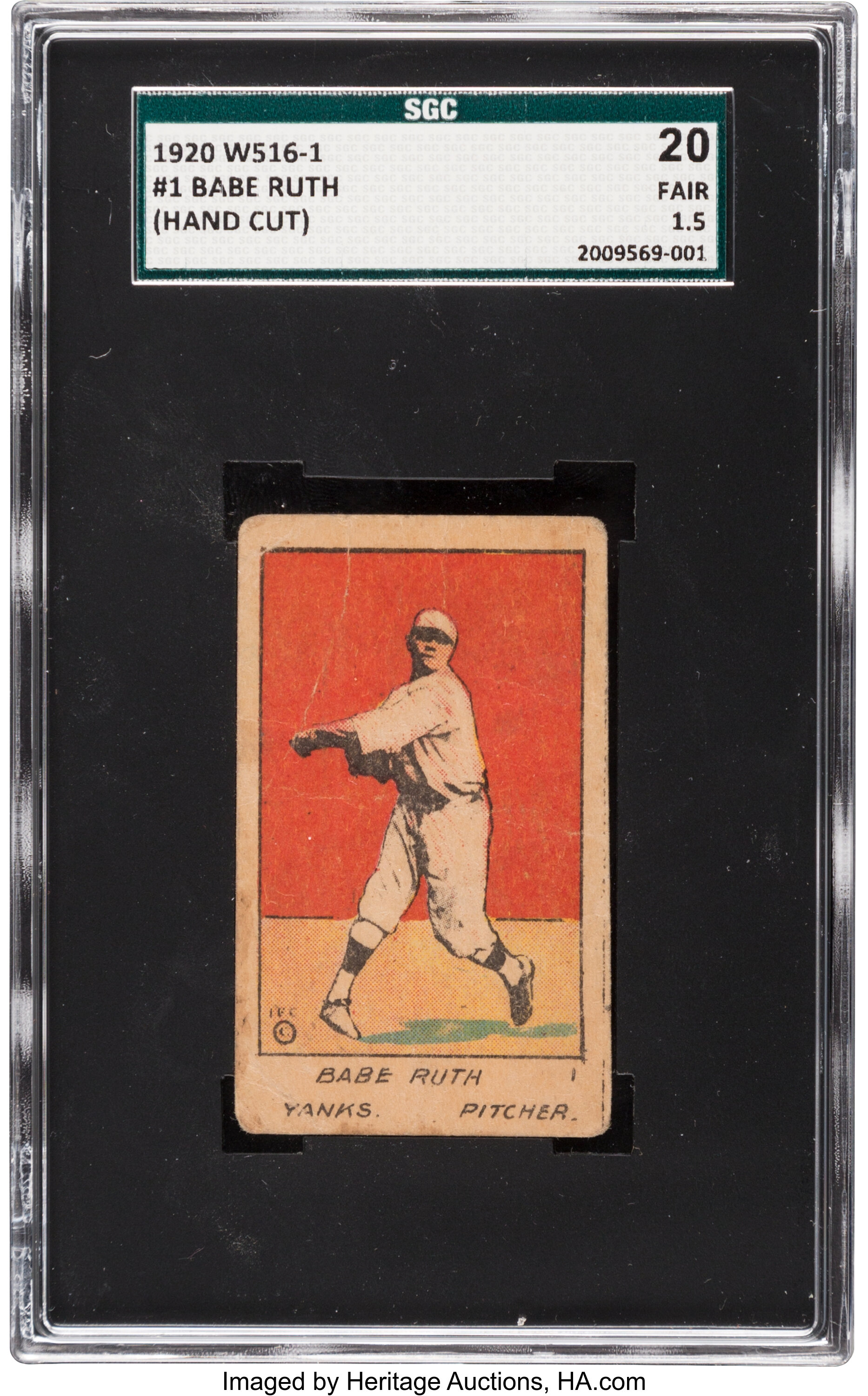 1920 W516-1 Babe Ruth