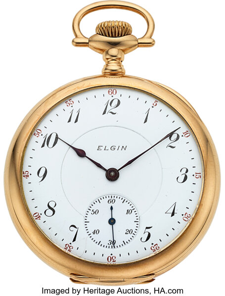 Elgin 23 hotsell jewel pocket watch