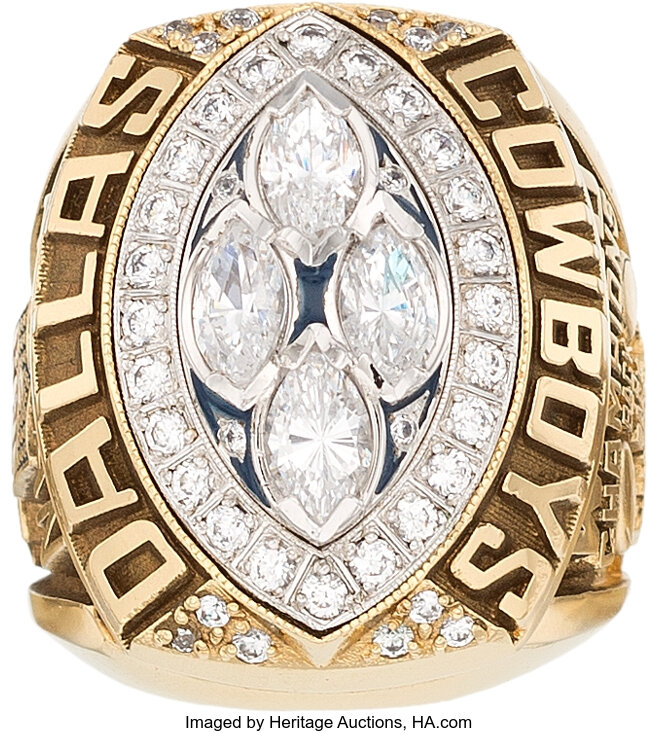 troy aikman championship rings