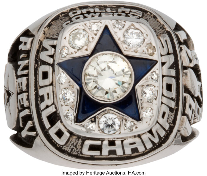 1971 Dallas Cowboys Super Bowl Championship Ring. Football, Lot #82250