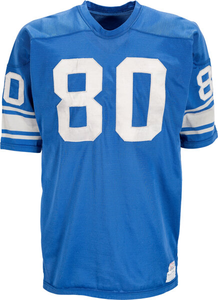 detroit lions game used jersey