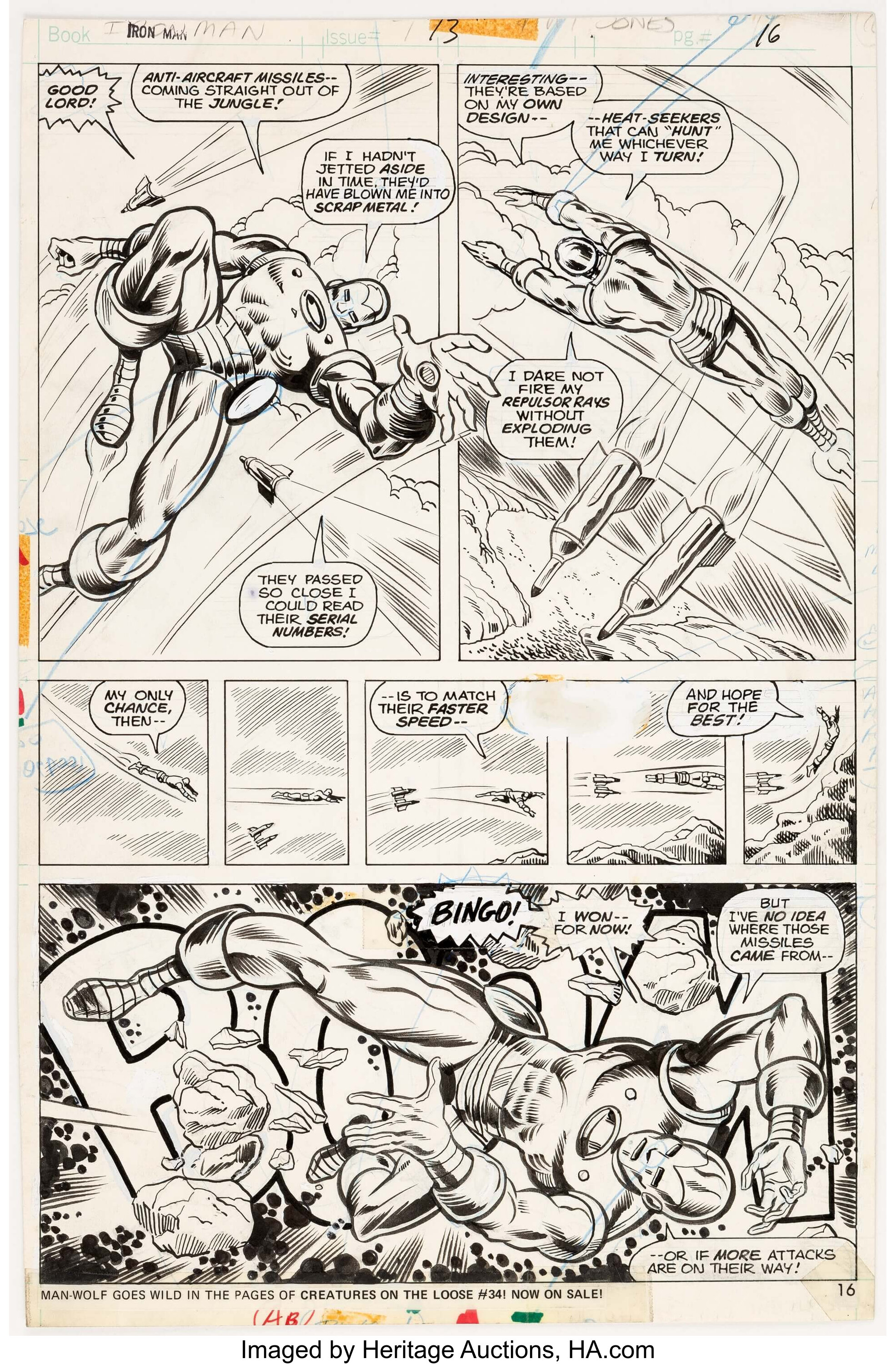 Arvell Jones, Keith Pollard, and Jim Mooney Iron Man #73 Page 10 | Lot ...