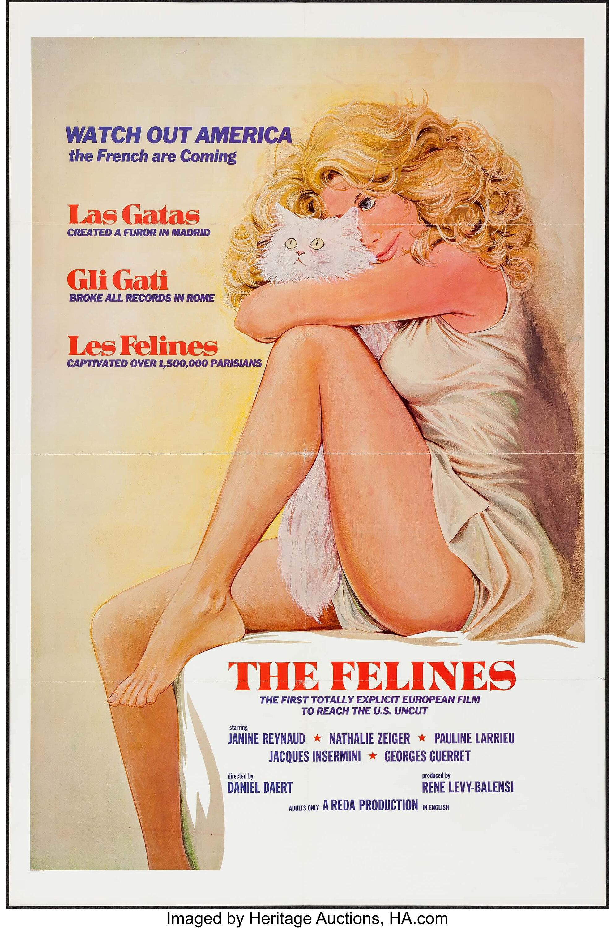 The Felines & Other Lot (Memory Films, 1976). One Sheets (2) (27