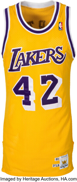 Los Angeles Lakers Jersey History - Basketball Jersey Archive