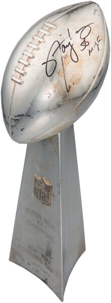 Super Bowl Trophy Auction Sells Over $60,000 Of Super Bowl Trophy