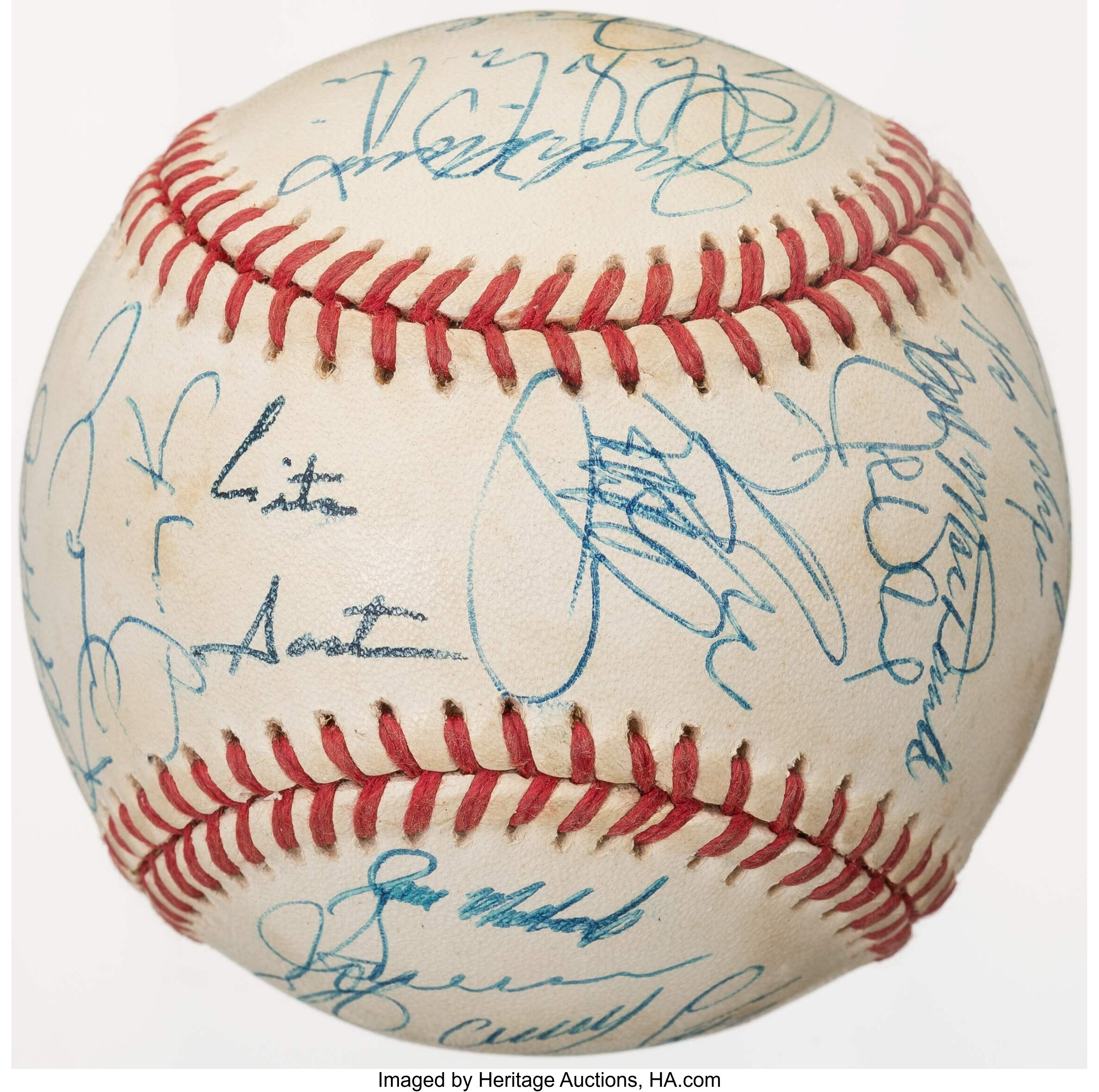 1992 Toronto Blue Jays Team Signed Baseball - World Series