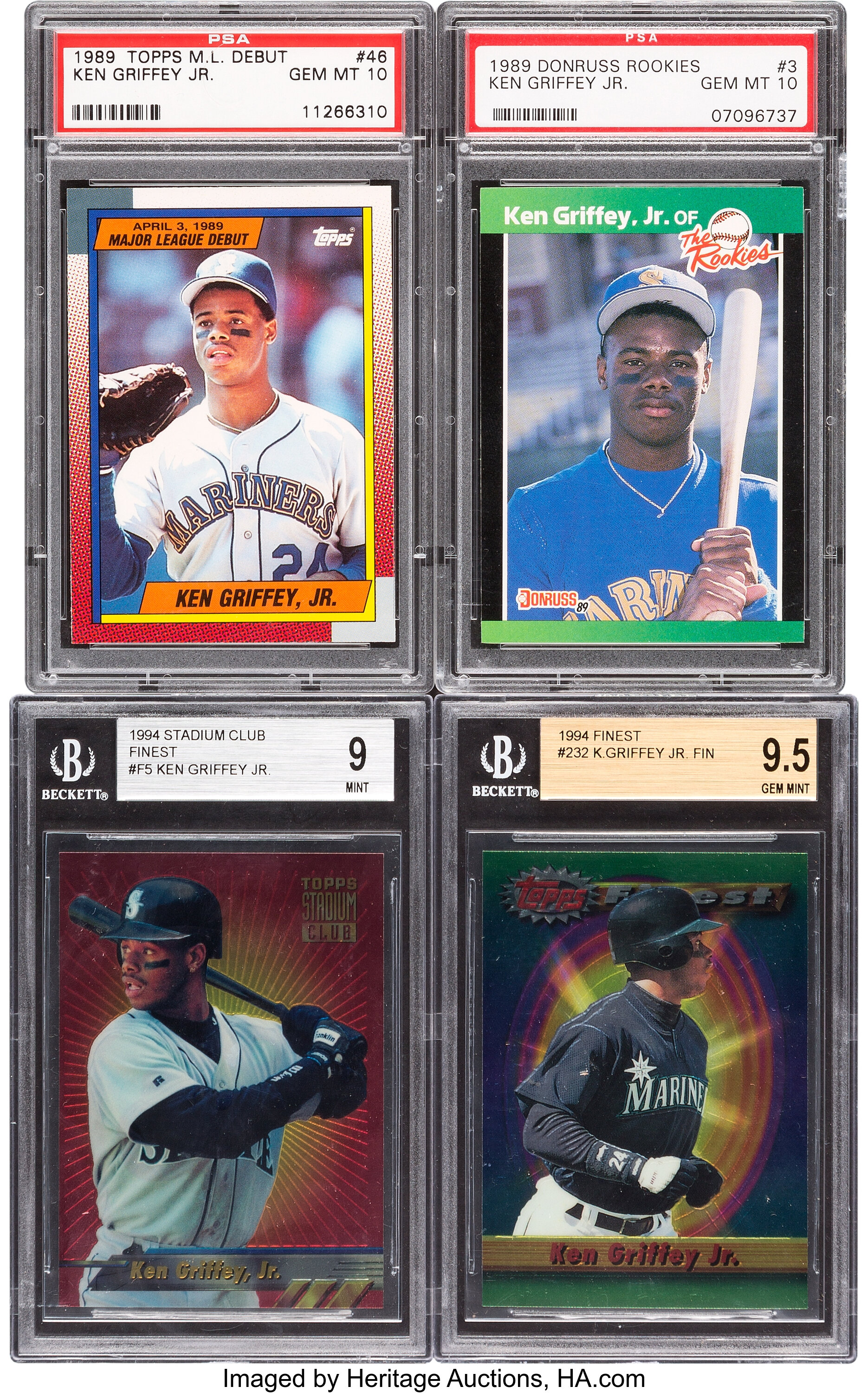 Ken Griffey Jr. 1999 Black Diamond #76 (ISA 10)