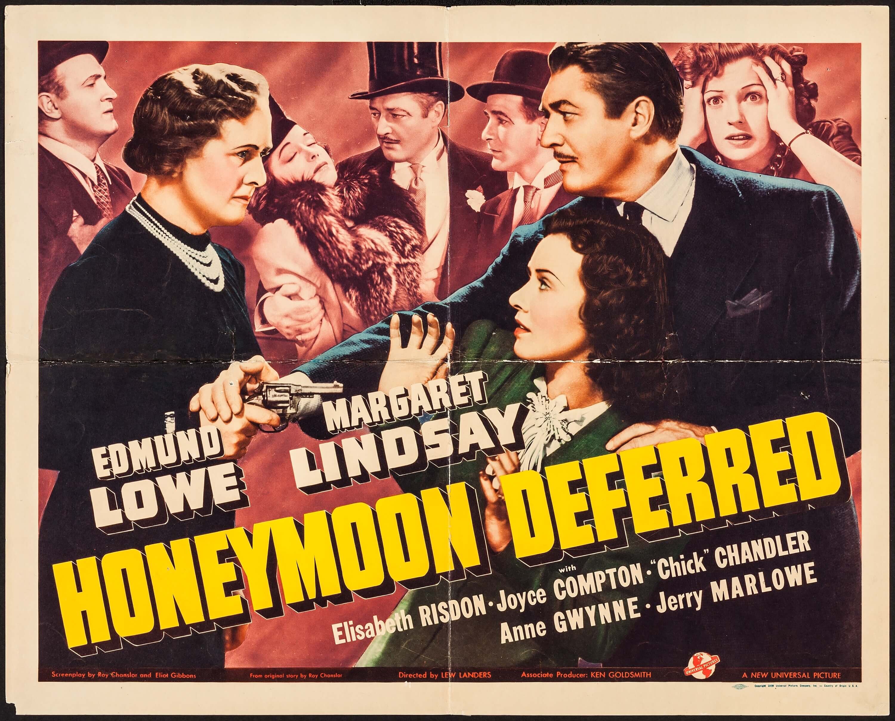 Honeymoon Deferred (1940) Director: Lew Landers Writers: Roy Chanslor ...