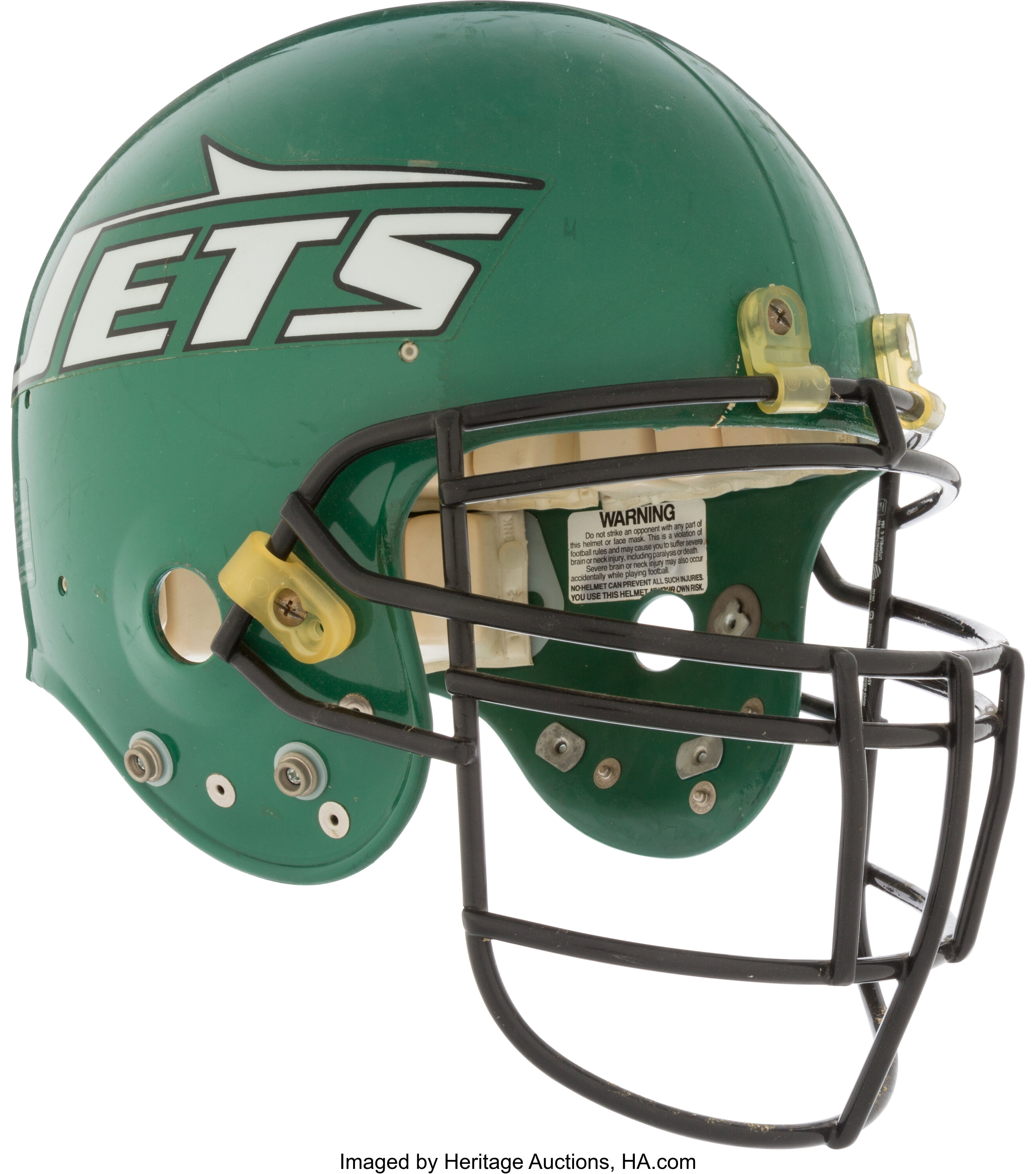 At Auction: New York Jets Signed Helmet (No COA)