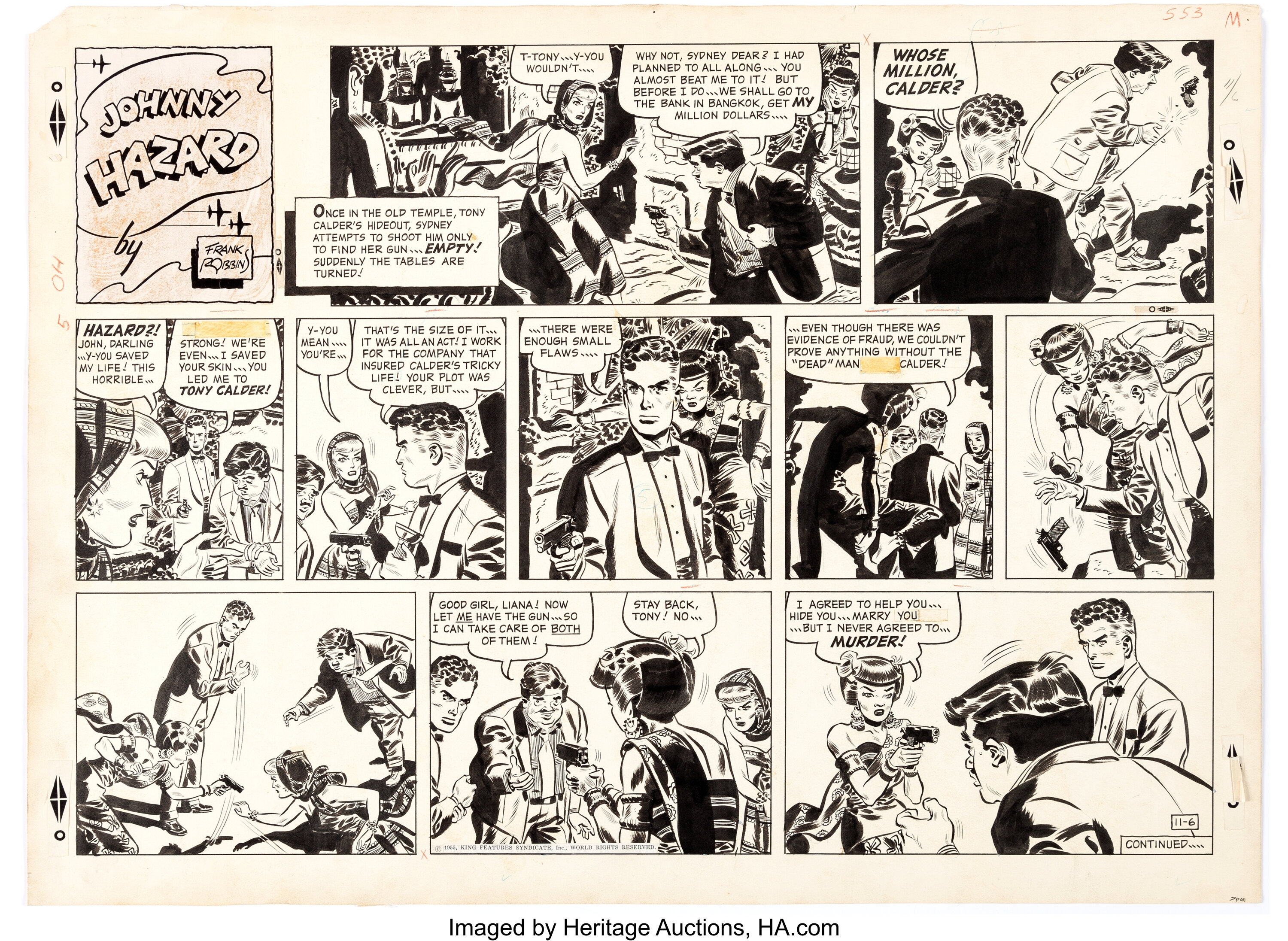 Comics Kingdom  Johnny Hazard by Frank Robbins