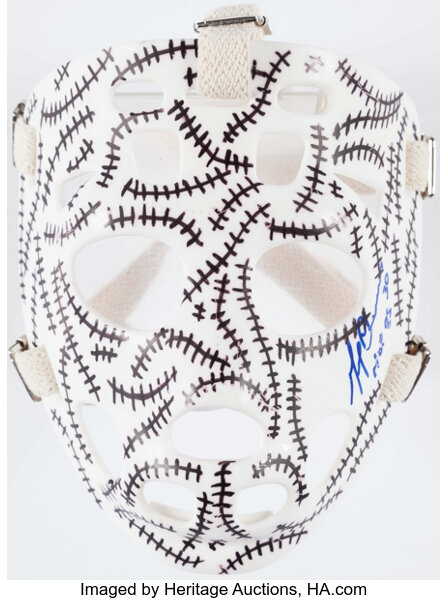 Gerry Cheevers Autographed Mask, Examples, Custom Framing