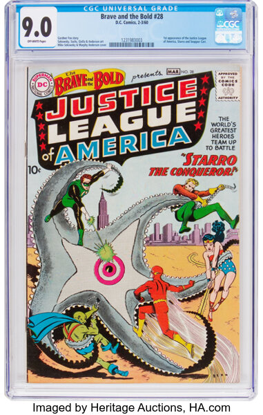 DC Comics The Brave And The Bold #28 Justice League Of America