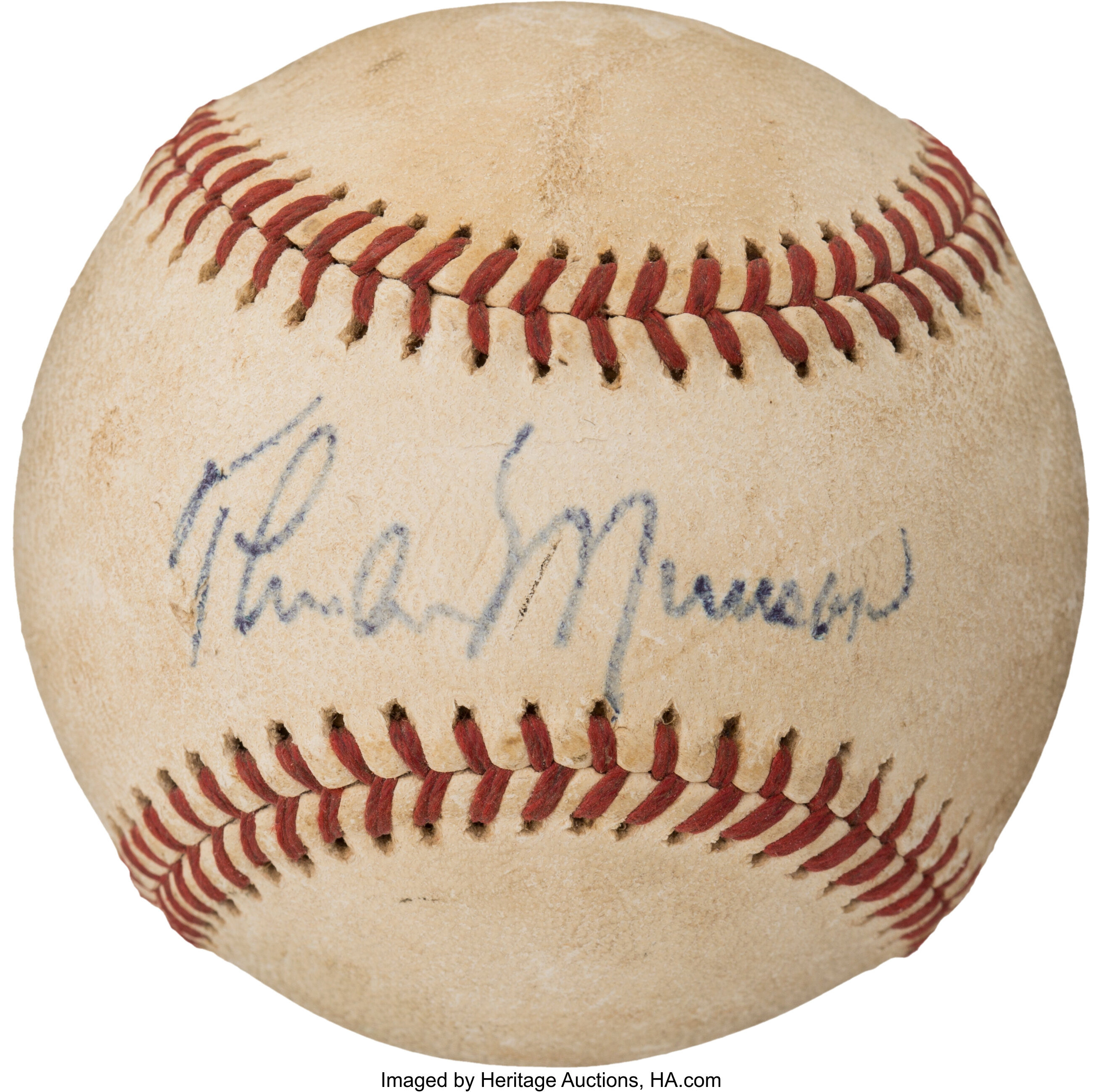 Thurman Munson Autographed 4 X 5 Circa 1969