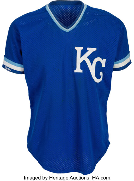 George Brett Kansas City Royals Mitchell & Ness Batting Practice